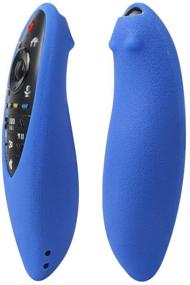 img 3 attached to 📺 SIKAI Silicone Remote Case for LG AN-MR500 Magic Remote: Flexible, Shockproof, Washable Cover with Lanyard for LG 3D Smart TV - Blue