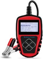 🔋 roadi 3-in-1 auto battery tester: upgraded version with accurate testing for 12v vehicles, comprehensive user manual, and protective case logo