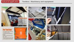 img 1 attached to 🔧 Пара амортизаторов задней двери для Rogue 2008-2013 | 20.39 дюйма | Без кронштейнов, требуется повторное использование | Газовые амортизаторы поддержки подъема.