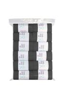 👶 oh baby bags - black unscented recycled disposable bags for diapers or pet cleanup - economy pack with 12 rolls (144 bags total) logo