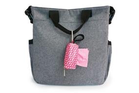 img 1 attached to 👶 Ох, сумки для малышей - черные непарфюмированные переработанные одноразовые сумки для подгузников или уборки животных - экономическая упаковка с 12 рулонами (всего 144 сумки)