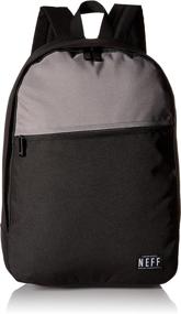 img 4 attached to Black Unisex School Backpack for Kids - Ideal Daily Backpack