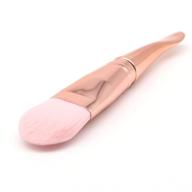 🖌️ double-ended face mask brush - soft makeup applicator for smooth and even mud mask cream - beauty tools for cosmetic application logo