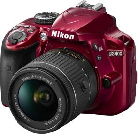 img 2 attached to Красная камера Nikon D3400 с объективом AF-P DX NIKKOR 18-55mm f/3.5-5.6G VR