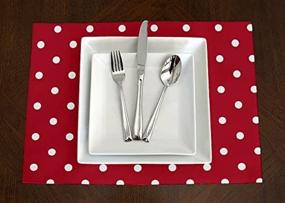 img 3 attached to 🍽️ Enhance your Table Setting with LuxeHome Modern Contemporary Placemat Topper