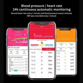 img 2 attached to 📱 SPOREX SG5: Advanced Health Focused Smartwatch for Android and iPhone - Heart Rate, Blood Pressure, and Blood Oxygen Monitor - Waterproof and Fitness Tracker - Suitable for Men and Women