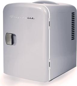 img 3 attached to 🌬 Frigidaire EFMIS149_AMZ Mini Portable Compact Fridge Cooler with 4L Capacity - Eco Friendly & Freon-Free, Chills 6 Cans, Home Outlet & Car Charger Included