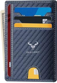 img 2 attached to 💼 Genuine Men's Accessories in Wallets, Card Cases & Money Organizers - Bulliant Minimalist Gift Boxed