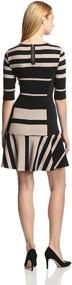 img 1 attached to Gabby Skye Womens Sleeve Striped Women's Clothing and Dresses