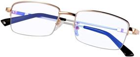 img 3 attached to Effective Blue Light Blocking Progressive Multifocal Computer Reading Glasses for Men and Women