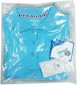 img 3 attached to 👚 Premium Quality Bienzoe Girls' School Uniform: 2 Pack of Breathable Short Sleeve Polo Shirts