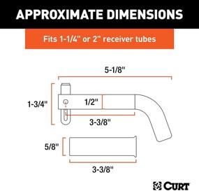 img 3 attached to Curt 21561 Swivel Hitch Adapter