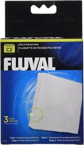 img 3 attached to Fluval C2 Replacement Poly Foam Pad - 3-Pack