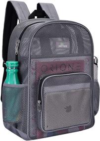 img 3 attached to 🎒 Slightly Transparent Commuting and Swimming Backpack - Ideal Casual Daypack