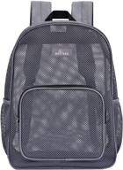 🎒 slightly transparent commuting and swimming backpack - ideal casual daypack logo