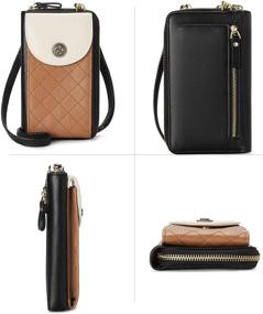 img 3 attached to BROMEN Crossbody Leather Cellphone Shoulder Women's Handbags & Wallets and Crossbody Bags