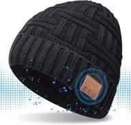 🎧 men's bluetooth beanie hat - perfect stocking stuffer for husband, teen boy, and him logo