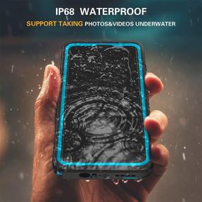 img 2 attached to 📱 Oterkin Waterproof Case for Samsung Galaxy S21 - Full Body 360° Underwater Protection with Built-in Screen Protector - Dustproof, Shockproof - Compatible with Samsung S21 5G 6.2inch (2021)