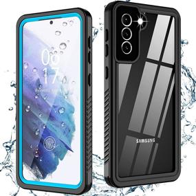 img 4 attached to 📱 Oterkin Waterproof Case for Samsung Galaxy S21 - Full Body 360° Underwater Protection with Built-in Screen Protector - Dustproof, Shockproof - Compatible with Samsung S21 5G 6.2inch (2021)