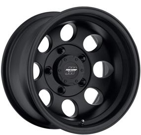 img 4 attached to COMP Vintage Matte Black 17X9