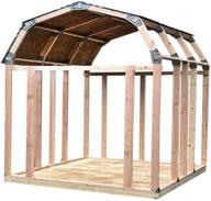 🏗️ effortless assembly: instant framer kit barn style shed kit – build your dream shed in minutes! logo