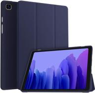 чехол soke для samsung galaxy tab a7 10.4 2020 - ударопрочный трехслойный стенд, легкая смарт-обложка (синий) | автоматическое включение / выключение | мягкая задняя панель tpu | совместим с sm-t500 / t505 / t507 логотип