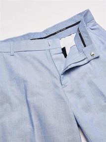 img 3 attached to 👖 Tommy Hilfiger Boys' Dress Pant with Flat-Front, Straight Leg Fit, Zip Fly, Belt Loops, Side & Back Pockets