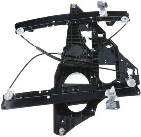 img 1 attached to 🔌 High-Quality Power Window Regulator Assembly with Motor and Panel Replacement for Ford Expedition & Lincoln Navigator 2007-2017 Front Right Passenger Side (2 Prongs Plug)