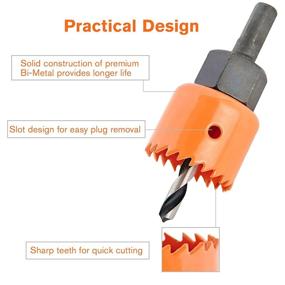 img 2 attached to 🔩 Hardened Plastic Drywall Drilling Mandrels