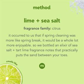 img 2 attached to 🍋 Method All-Purpose Cleaning Wipes, Lime+ Sea Salt: 6-Pack Value, 30 Count, Varying Packaging