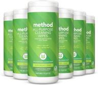 🍋 method all-purpose cleaning wipes, lime+ sea salt: 6-pack value, 30 count, varying packaging logo