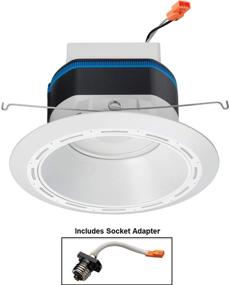 img 1 attached to 🔦 Juno JBL Downlight: Industrial Electrical Lighting with Adjustable Temperature