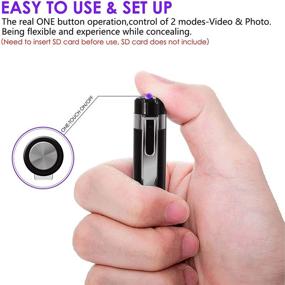 img 3 attached to 🕵️ Portable Spy Pen Camera with HD 1080P Hidden Video Recorder for Business and Conference Security