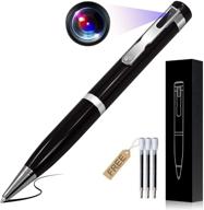 🕵️ portable spy pen camera with hd 1080p hidden video recorder for business and conference security logo