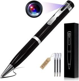 img 4 attached to 🕵️ Portable Spy Pen Camera with HD 1080P Hidden Video Recorder for Business and Conference Security