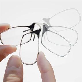 img 3 attached to ThinOptics Anti Fog Round Reading Glasses