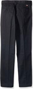 img 1 attached to 👖 Dickies Boys' Big Slim Taper Flex Pant: Stylish & Comfortable Bottoms for Boys