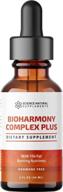 science natural supplements: bioharmony complex plus - жидкие питательные капли для женщин - 👩 120 порций (2 жидкие унции) - подходит для диеты кето и низкого содержания углеводов - сделано в сша логотип