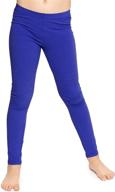 stretch comfort leggings cheetah medium girls' clothing and leggings logo