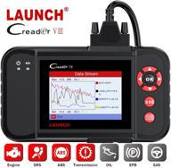 🚀 enhanced version launch creader viii obd2 scanner: integrated eng&abs&srs car diagnostic tool with epb, sas & oil reset; lifetime free update for all obdii protocol vehicles since 1996 logo