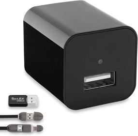 img 4 attached to 🕵️ Hidden Spy Camera USB Charger: Protect Your Office and Home with HD Video, Motion Detection, and Smartphone App