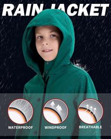 img 2 attached to Maoo Garden Lightweight Waterproof Windbreaker Boys' Clothing and Jackets & Coats