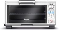 🍞 breville bov650xl compact smart oven: countertop electric toaster oven in brushed stainless steel логотип