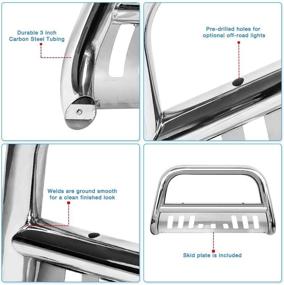 img 2 attached to AUTOSAVER88 Compatible Stainless Chrome Bumper