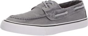 img 4 attached to 👞 Classy and Stylish: SPERRY Bahama Sneaker Black Plaid Men's Shoes and Fashion Sneakers