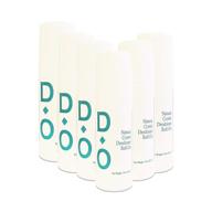 d-o 100% natural crystal roll-on deodorant (6 pack) - aluminum chlorohydrate & chemical-free, 3 floz logo