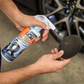 img 2 attached to 🚗 Chemical Guys TVD11316 Tire Kicker Sprayable Tire Shine - Extra Gloss for Rubber, Vinyl, &amp; Plastic Surfaces, 16 oz.