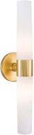 george kovacs p5042-248 saber 2 light bath fixture in honey gold - stylish and functional illumination логотип