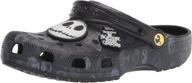 🎃 crocs classic nightmare christmas skellington men's shoes - spooktacular fashion statement! logo