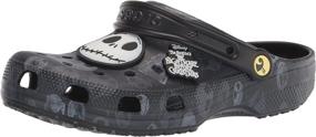 img 4 attached to 🎃 Crocs Classic Nightmare Christmas Skellington Men's Shoes - Spooktacular Fashion Statement!